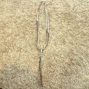 White House Black Market Silver Necklace